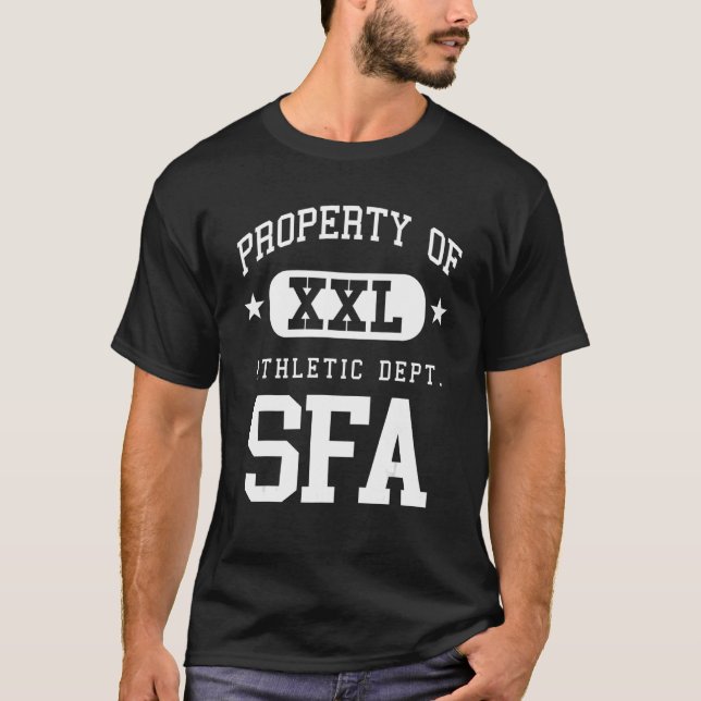 SFA XXL Athletic School Property T-Shirt (Front)