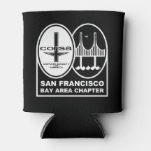 SFBA CORSA beverage can coozie