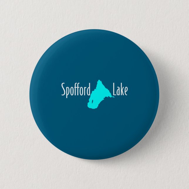Sfford Lake New Hampshire Artwork 2 Inch Round Button (Front)