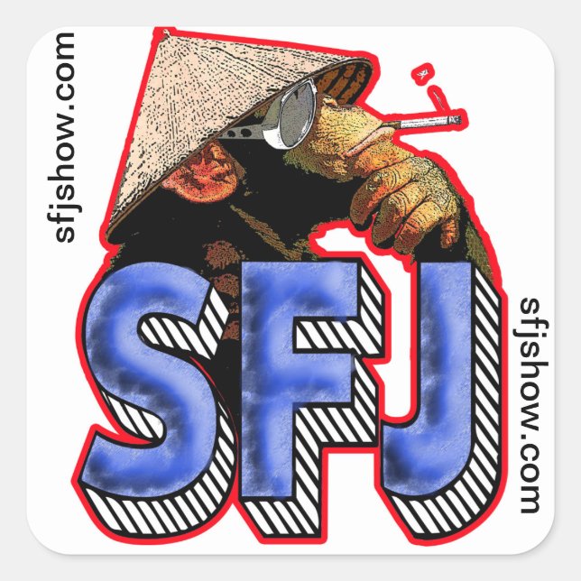 SFJ Monkey Stickers (Front)