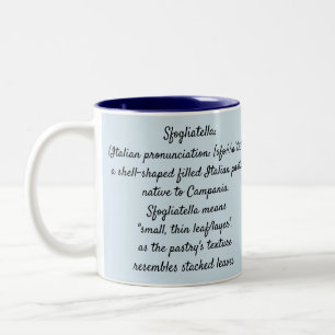 Sfogliatella napoletana - two tone Mug