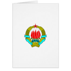 SFR Yugoslavia card