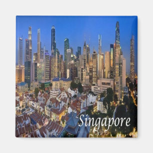 SG - Singapore - Panorama Magnet