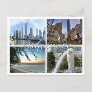 SG Singapore Postcard