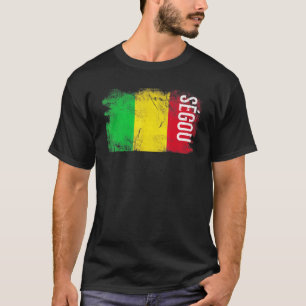 Sgou Mali Flag For Malians Men Women Kids T-Shirt