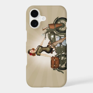 Sgt. Davidson Army Motorcycle iPhone X Case
