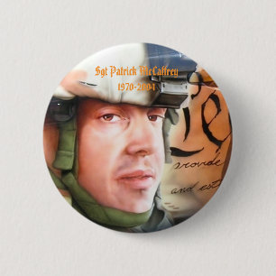 Sgt Patrick McCaffrey 1970-2994... 2 Inch Round Button