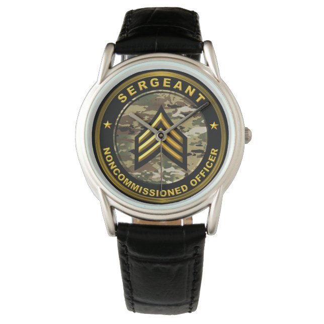 SGT Sergeant NCO  Watch (Front)