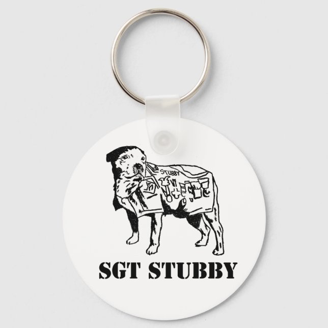 SGT STUBBY KEYCHAIN (Front)