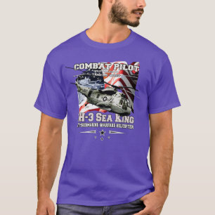 SH3 Sea King submarine helicopter T-Shirt