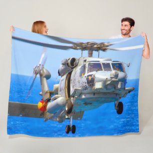 SH-60B SEAHAWK FLEECE BLANKET