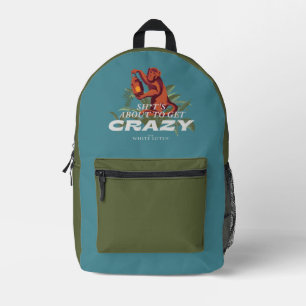 Sh*t's About to Get Crazy - The White Lotus Printed Backpack