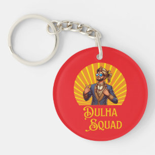 Shaadi Season South Asian Style Keychain
