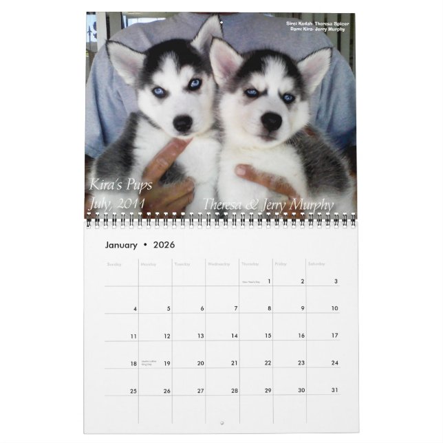 SHAAZ 2012 Calendar (Jan 2026)