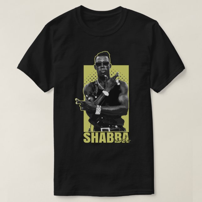 shabba ranks shabba ranks   T-Shirt (Design Front)