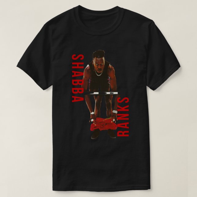 Shabba Ranks                 T-Shirt (Design Front)