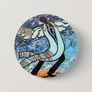 Shabbat 2 Inch Round Button