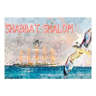 Shabbat à Cannes Photo Print