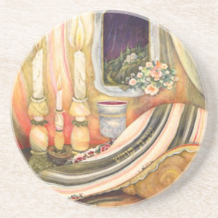 Shabbat Coaster