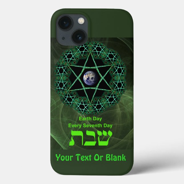 Shabbat - Earth Day Case-Mate iPhone Case (Back)