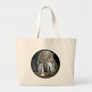 Shabbat Large Tote Bag