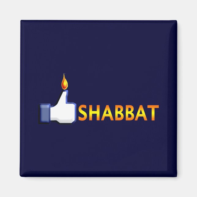 Shabbat Magnet (Front)