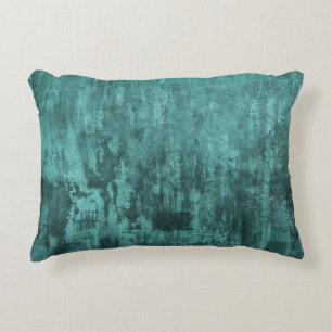 Shabby background, turquoise colour, grunge, loft, accent pillow