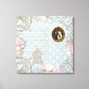 Shabby Chic 2 - Wrapped Canvas