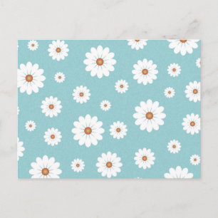 Shabby Chic Beautiful Daisy Daisies Flower Floral Postcard