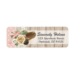 Shabby Chic Bois rustique, Dentelle Vintage et plu