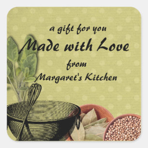 shabby chic bol whisky herbes épices étiquette cad