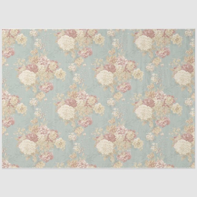 Shabby Chic Collage Series Design 12 Tissue Paper (Front)