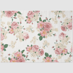 Shabby Chic Collage Series Design 2 Tissue Paper