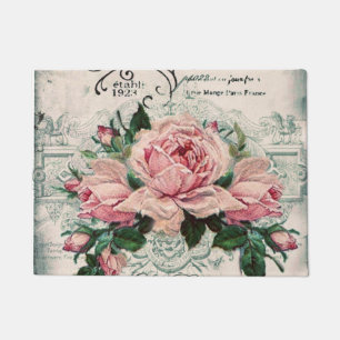 shabby chic, decoupage, victorian, french chic, pa doormat