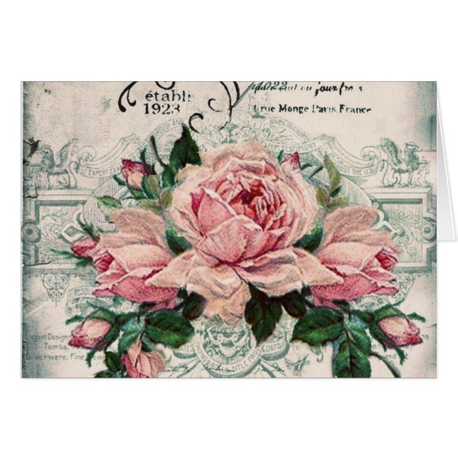 shabby chic, découpage, victorien, français chic,  (Devant Horizontal)