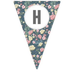 Shabby Chic Happy Birthday Banner