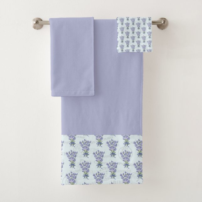 Shabby Chic Lavender Country Charme Floral (En situation)