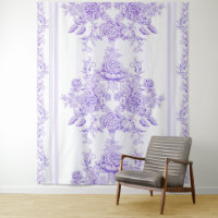 Shabby chic,lavender,toile,pattern,floral,Victoria