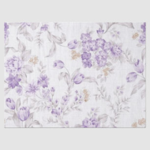 Shabby Chic Lilac Series Design 16 Tissue Paper