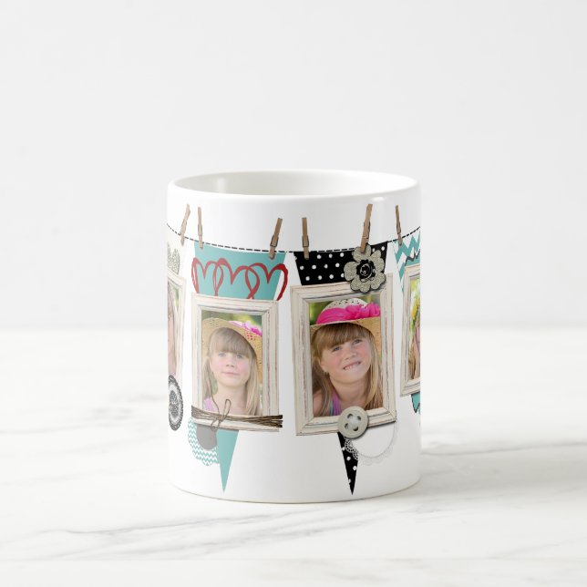 Shabby Chic Photo Specialty Mother's Day Mug (Center)