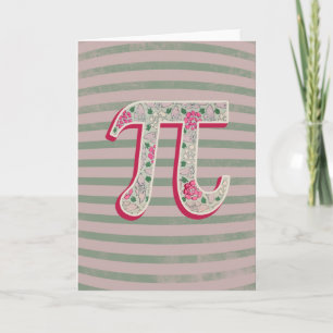Shabby Chic Pi Day Card