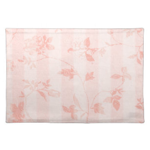 Shabby Chic Pink Floral Placemat