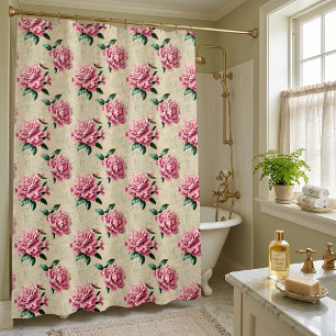 Shabby Chic Pink Gardenias