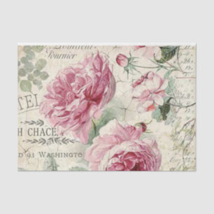 Shabby Chic Pink Series Design 12 Tissue Paper