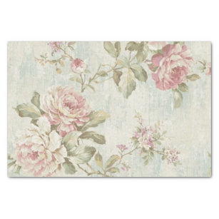 Victorian Floral Tissue Paper