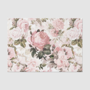 Shabby Chic Pink Series Design 9 Tissue Paper