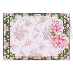 Shabby Chic Pretty Peonies