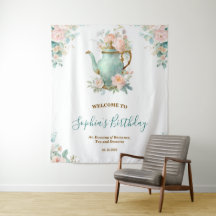 Shabby Chic Romantic Vintage Roses Floral Party