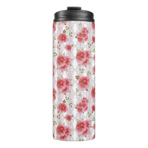 Shabby Chic Rose Tumbler