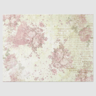 Shabby Chic Roses Design 2 Tissue Paper